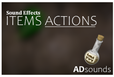 Items Actions - Sound Effects main cover image